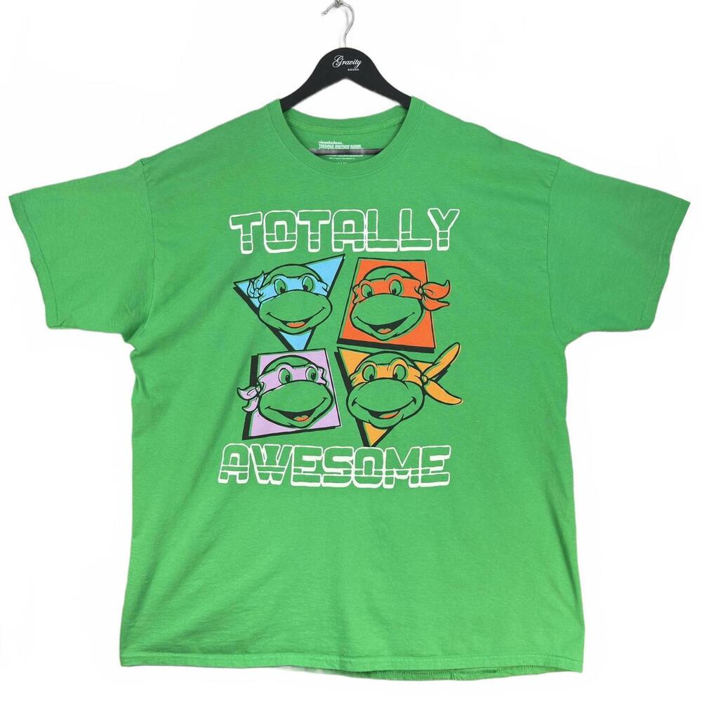 Teenage Mutant Ninja‎ Turtles TMNT Green Graphic T-Shirt Size 2XL